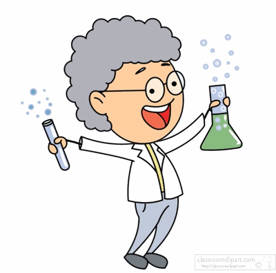 Science formulas illustration